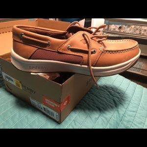 Sperry Convoy 3- Eye Linen, 10M, Memory Foam